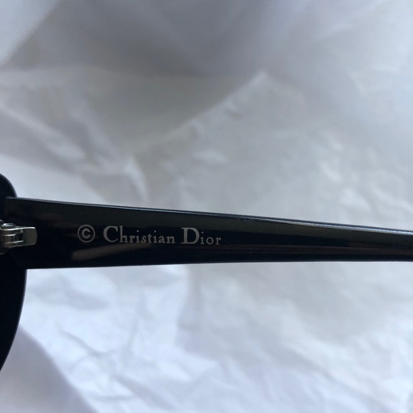 Christian Dior black cat eye sunglasses main image 4